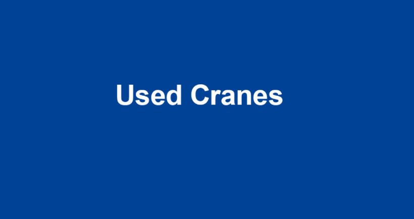 India’s Best EOT Crane Manufacturer