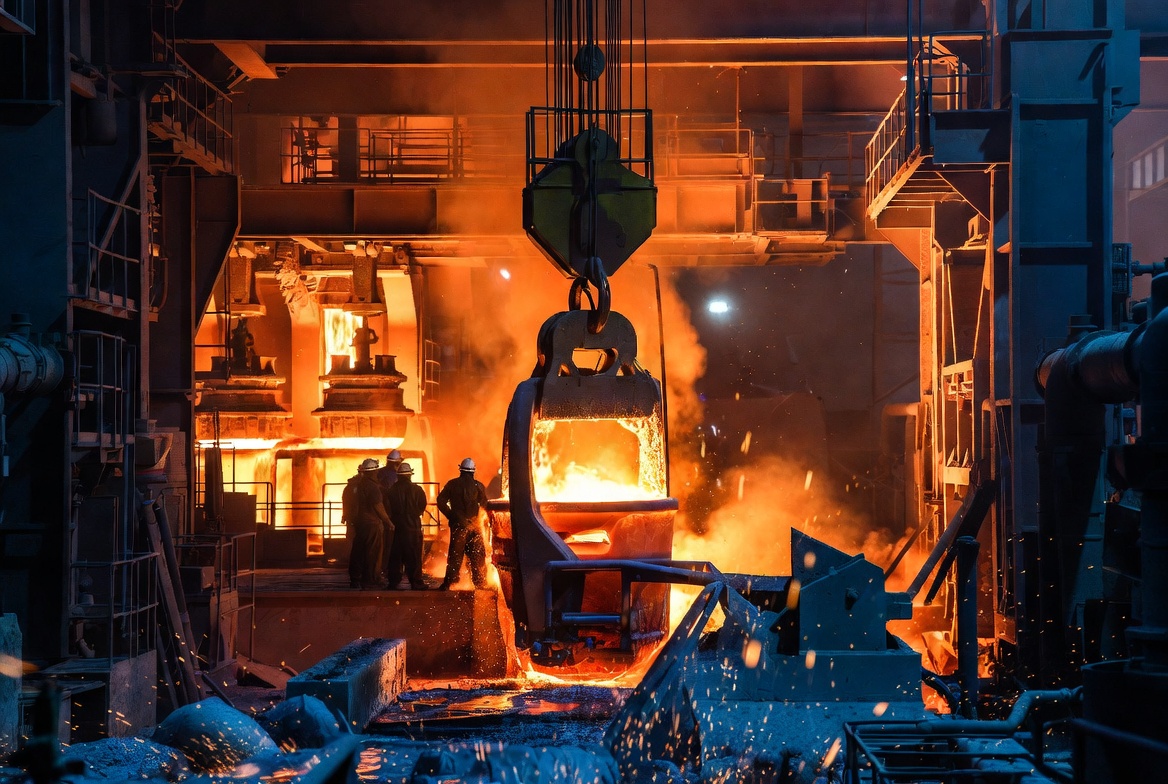 LOADMATE melt shop EOT crane