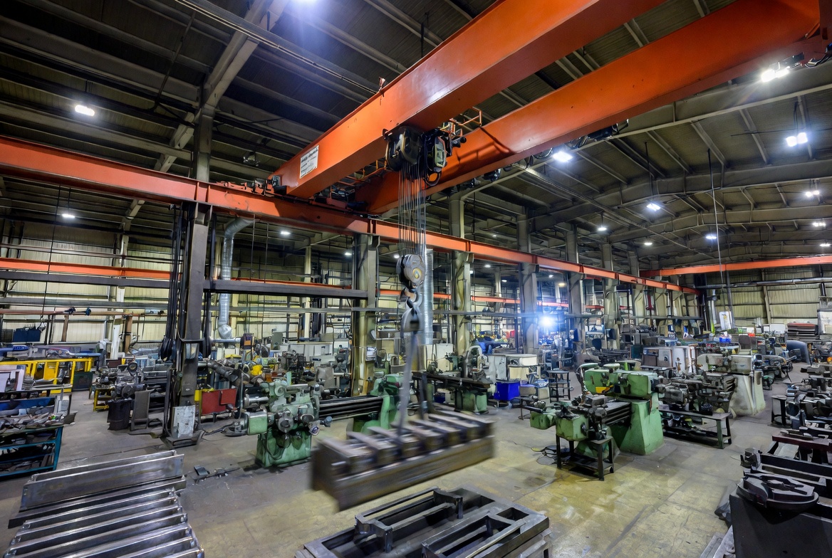 LOADMATE workshop EOT crane