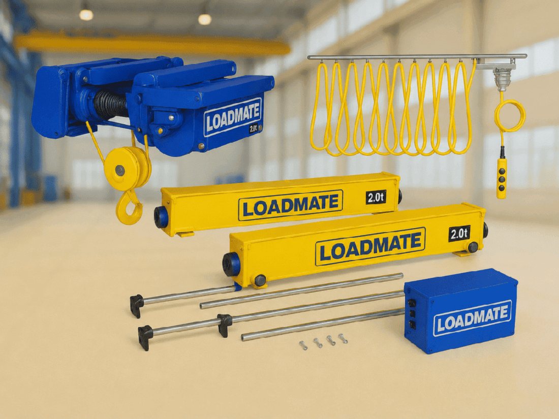 LOADMATE Crane Kit components