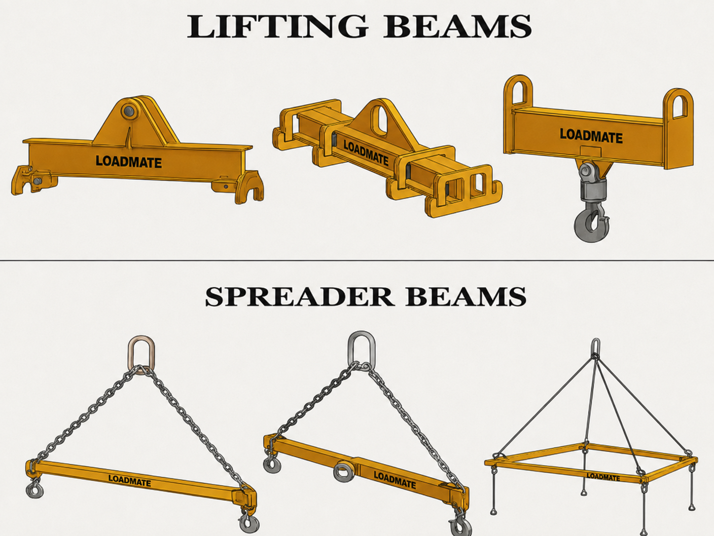 LOADMATE Spreader Beams and Lifting Beams